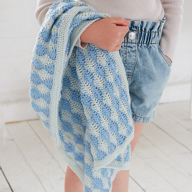 Little Waves Baby Blanket
