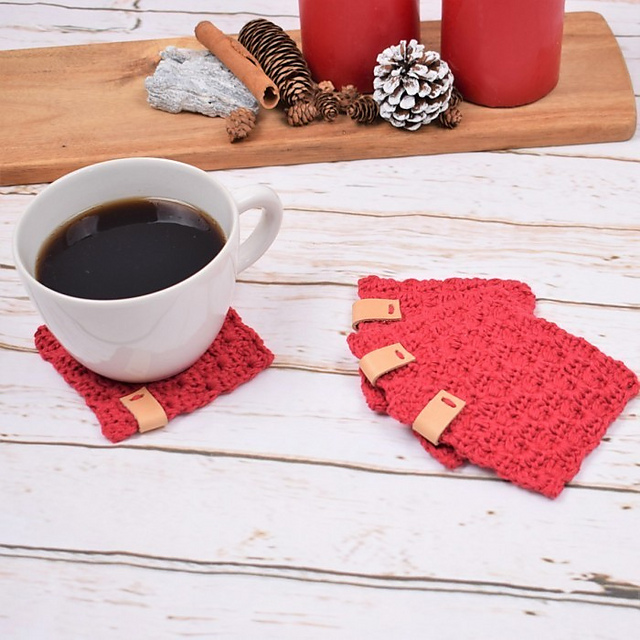 C2C Christmas Coasters