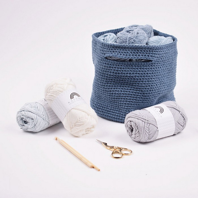Crocheted Yarn Bag