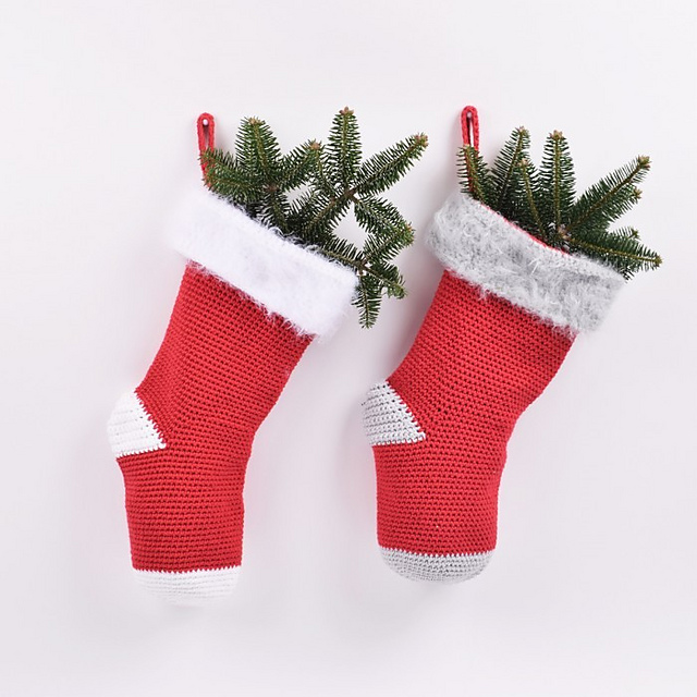 Crocheted Christmas Stocking