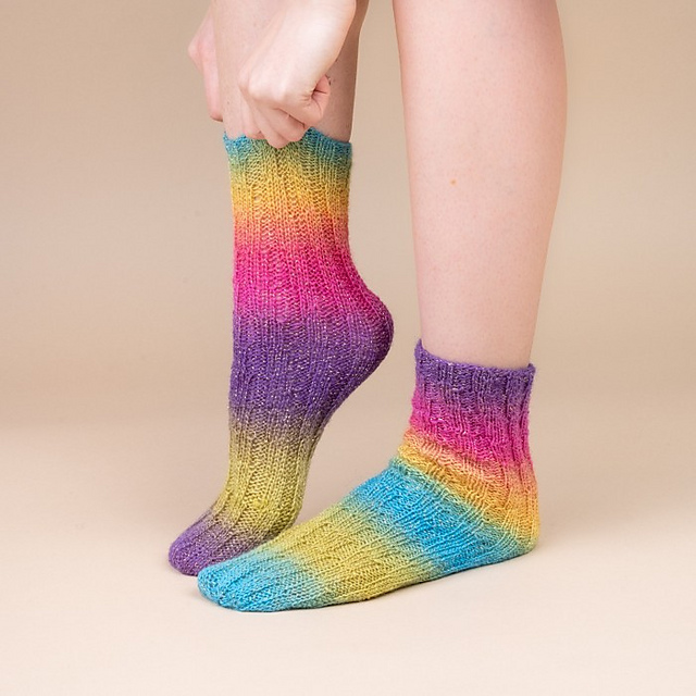 Universe Twist Socks
