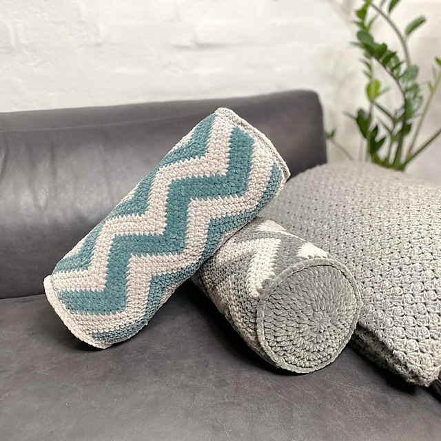 Mountains Cylinder Pillow