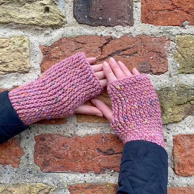 Tweed Wrist Warmers