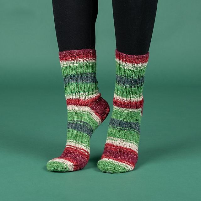 Julie Christmas Socks