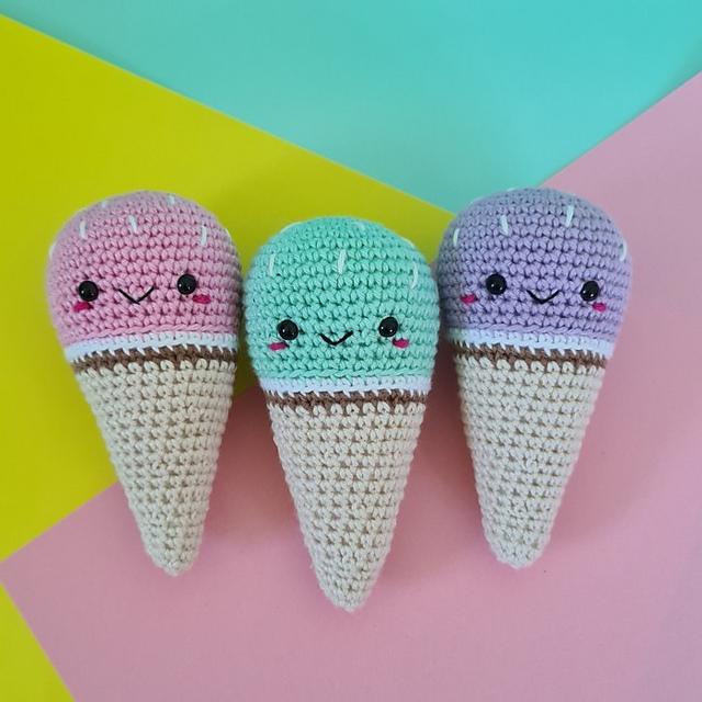 Kawaii Ice Cream Cone
