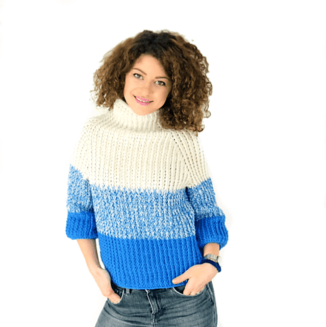 Rain Drops Sweater