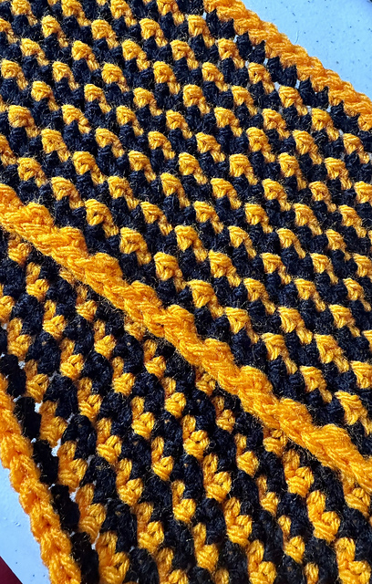 Simple Striped Scarf