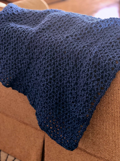 Wide V Baby Afghan