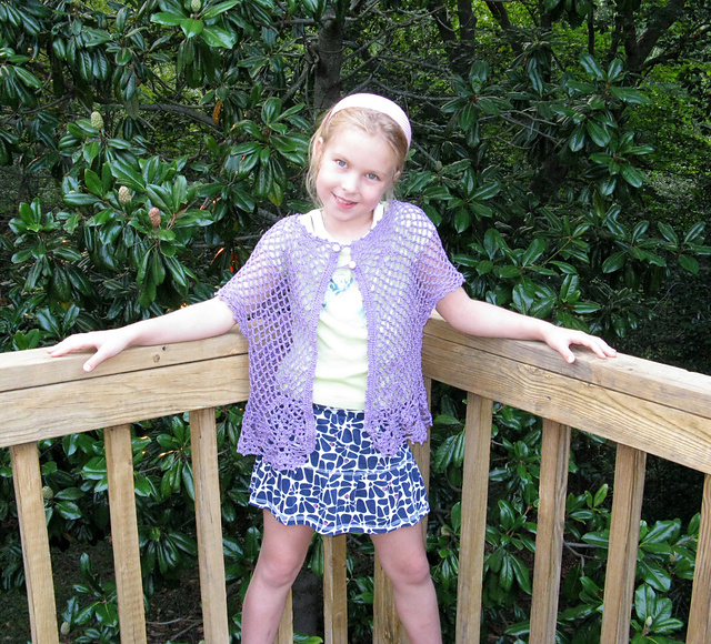 #25 Little Girl Cardigan