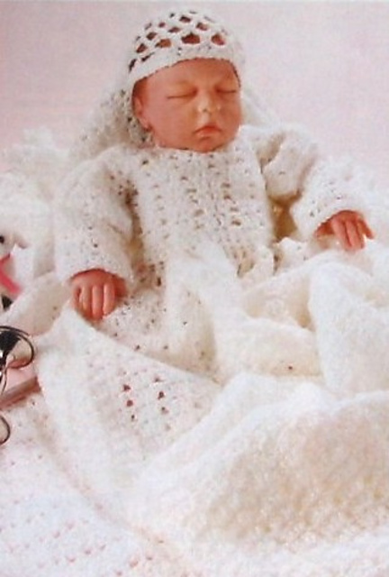 Doll's Elizabethan Christening Set