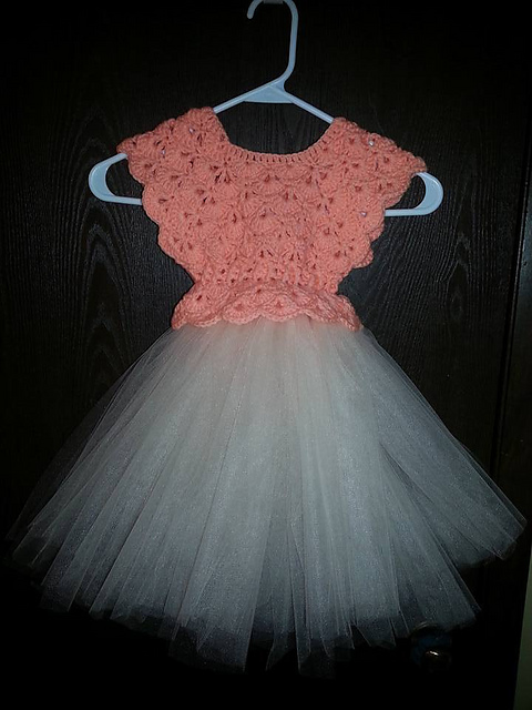 Baby Shells Tutu Dress