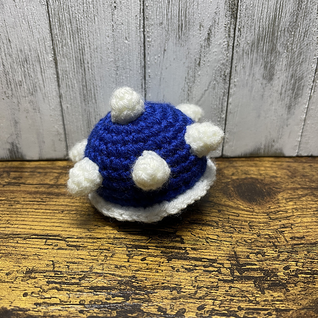 Amigurumi Blue Shell