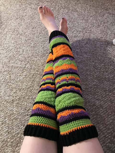 Tall, Textured Leg Warmers