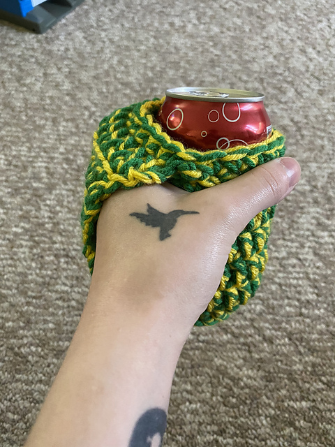 Mitted Can Coozie