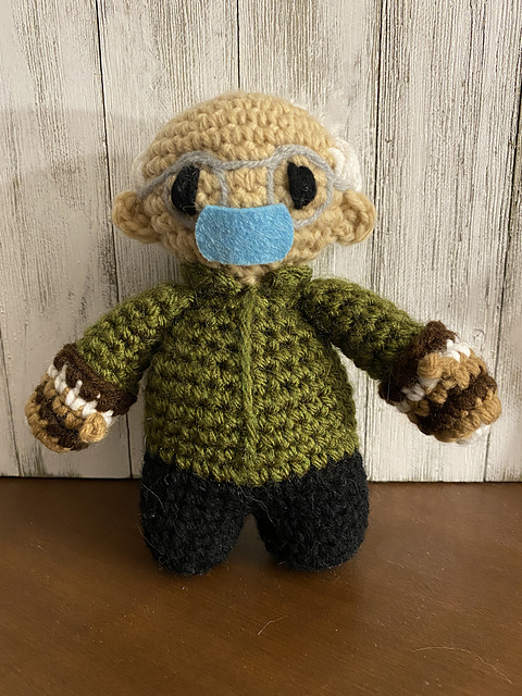 Chibi Mitted Bernie Sanders