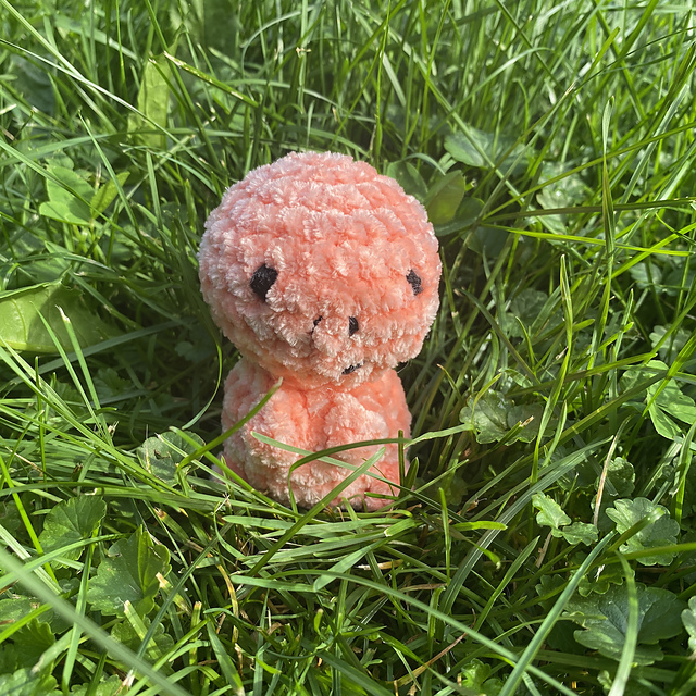 Fuzzy Charmander Amigurumi