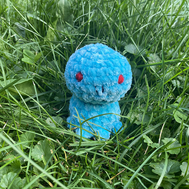 Fuzzy Bulbasaur Amigurumi