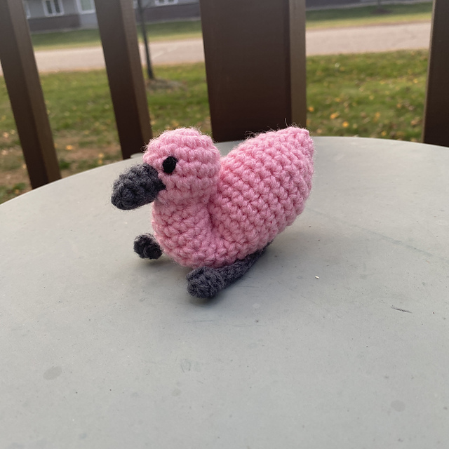 Amigurumi Flamingo