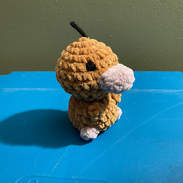 Fuzzy Psyduck Amigurumi