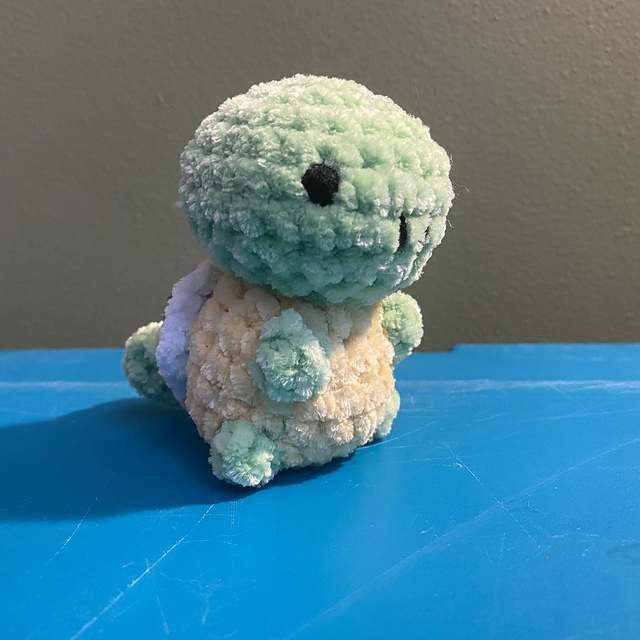 Fuzzy Squirtle Amigurumi