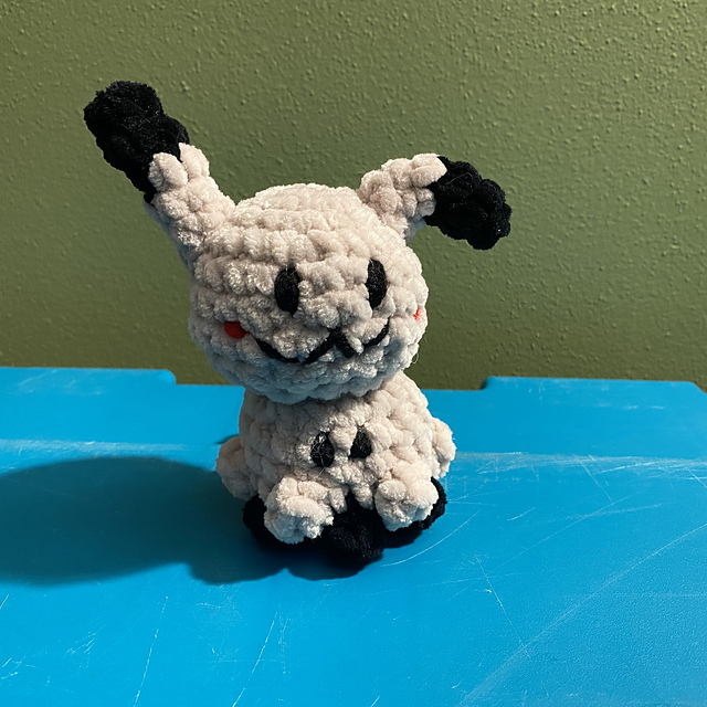 Fuzzy Mimikyu Amigurumi