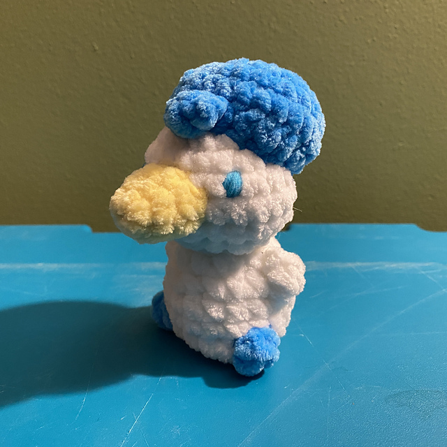 Fuzzy Quaxly Amigurumi