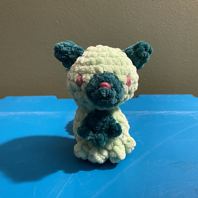Fuzzy Sprigatito Amigurumi