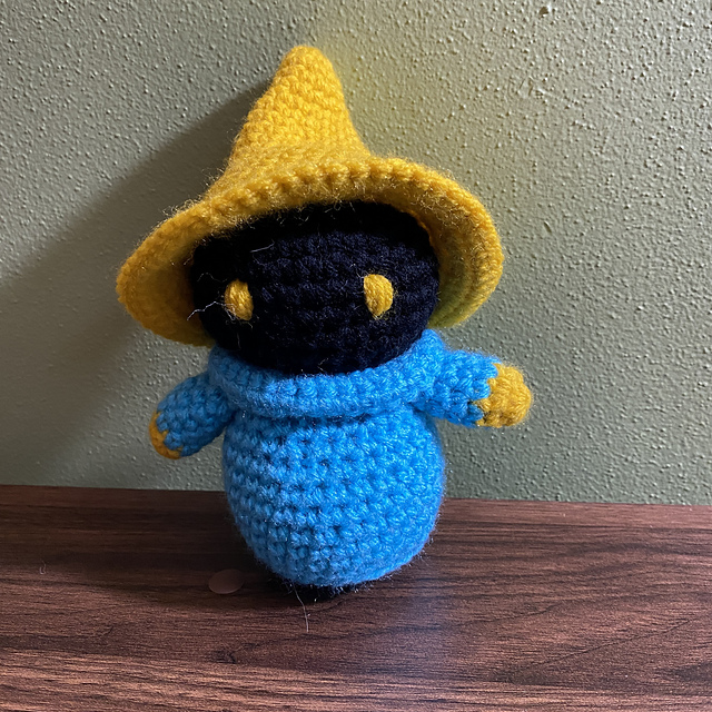 Ravelry: Amigurumi Black Mage pattern by Holly Osterbrink