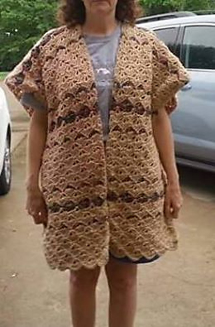 Ruana of Shells
