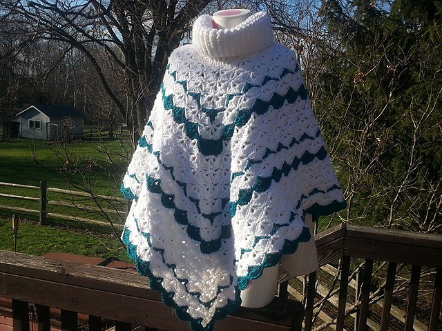 Shells Upon Shells Poncho