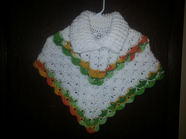 Shells Upon Shells Mini Poncho