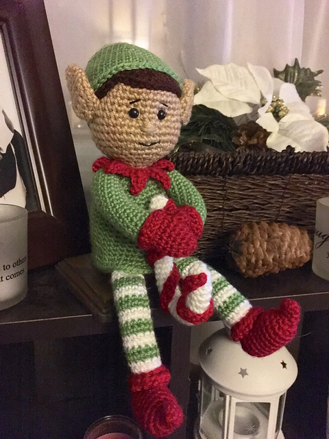 Elf Stocking Hanger
