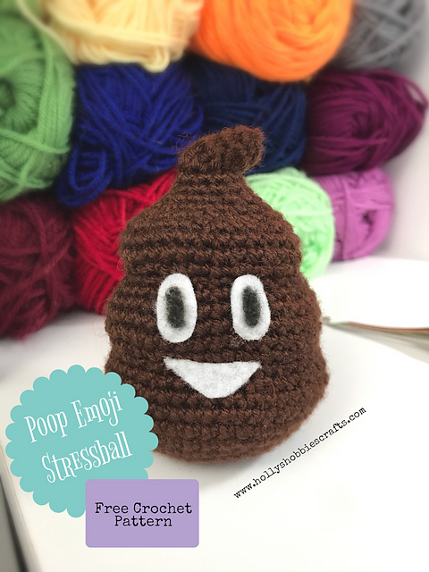 Poop Emoji Stressball