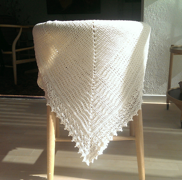 Aran Blanket or Shawl