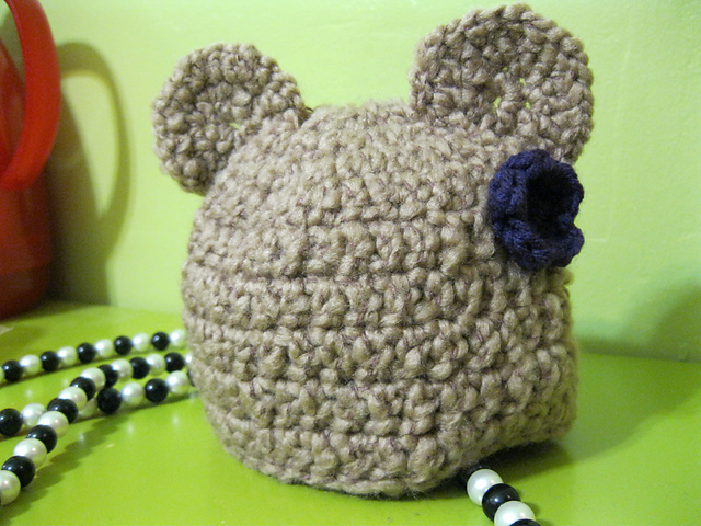 Bear-y Sweet Baby Hat