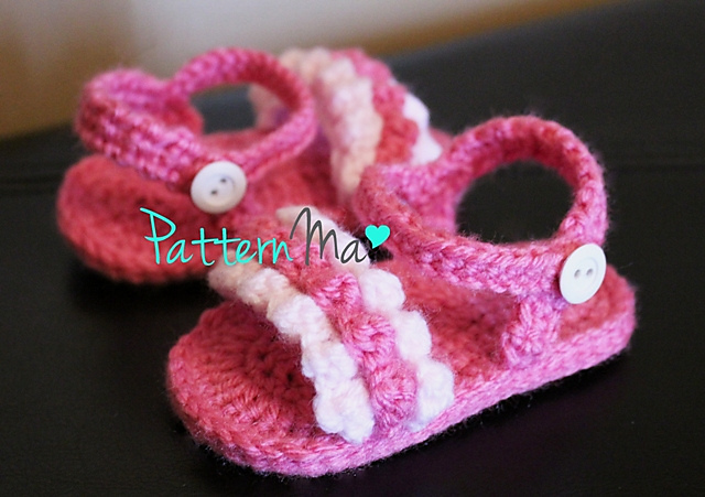 Ruffle Baby Sandals