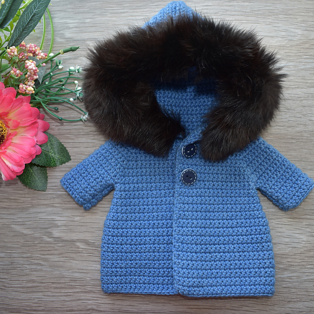 Crochet coat