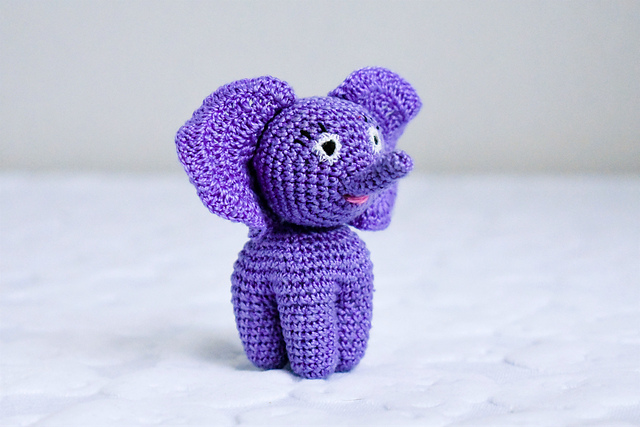 Purple elephant