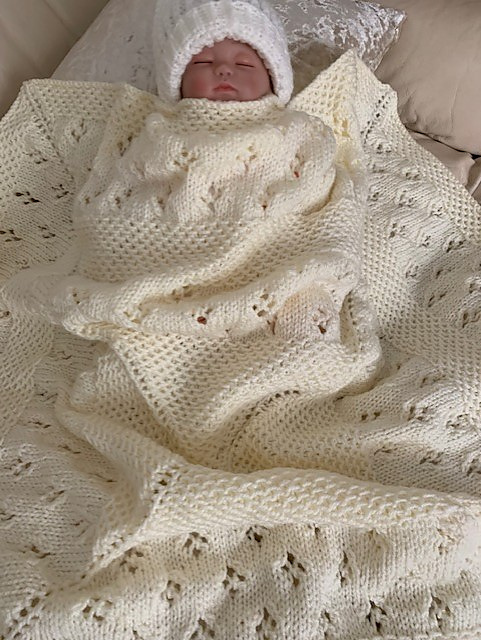 Lullaby baby blanket