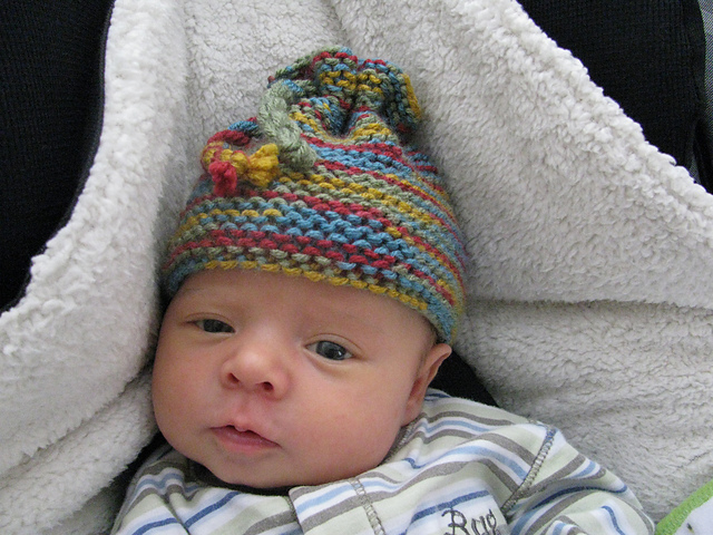 Ravelry: Garter Stitch Baby Hat pattern by Kathleen Sams
