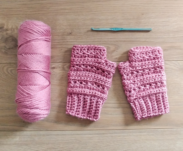 Starry Skies Fingerless Gloves