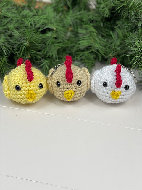 Chicken Buddy Keychain