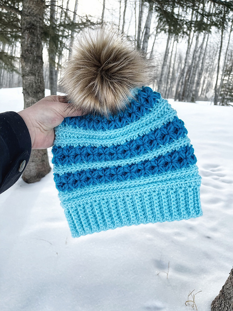Lilacs and Love Beanie