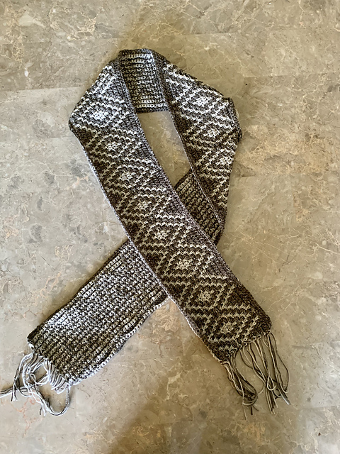 Mosaic Diamond Scarf