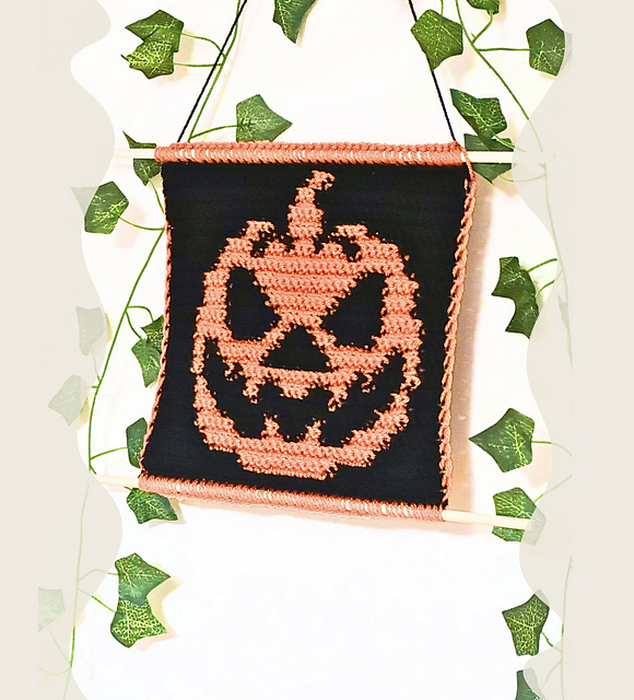 Jack-O’-Lantern Tapestry