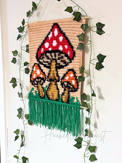 Mushroom Tapestry