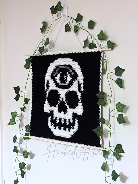 Skull Tapestry