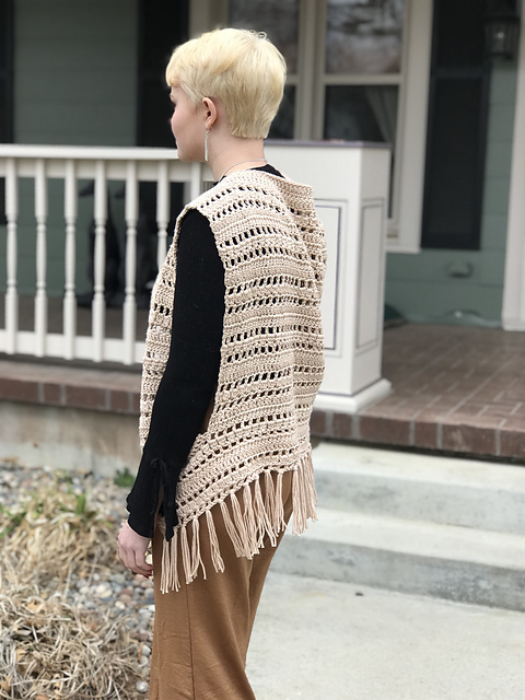 Topanga Fringe Vest