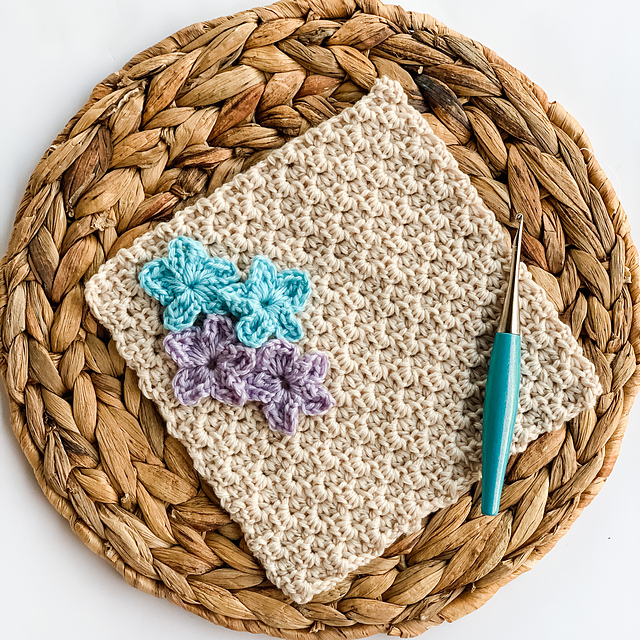 Simple Floral C2C Block