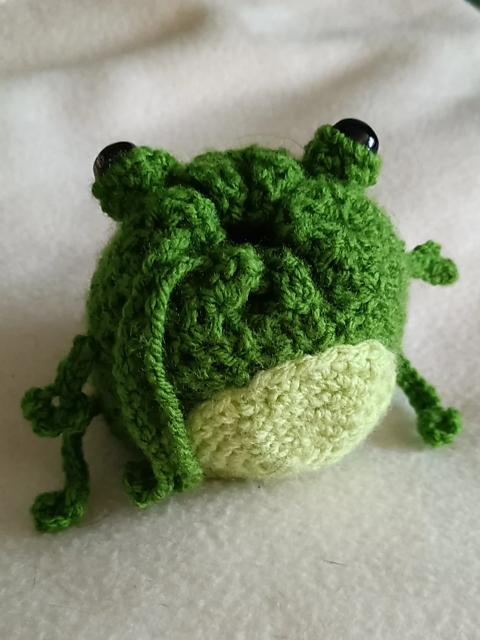 Froggy pouch / Scrap bag